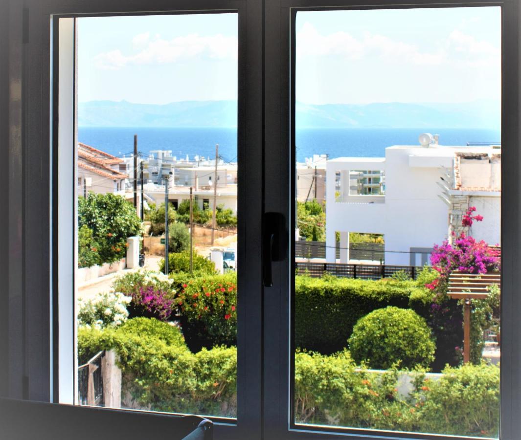 Sea View Apartment 15 Min From Athens Airport Néa Mákri Екстериор снимка