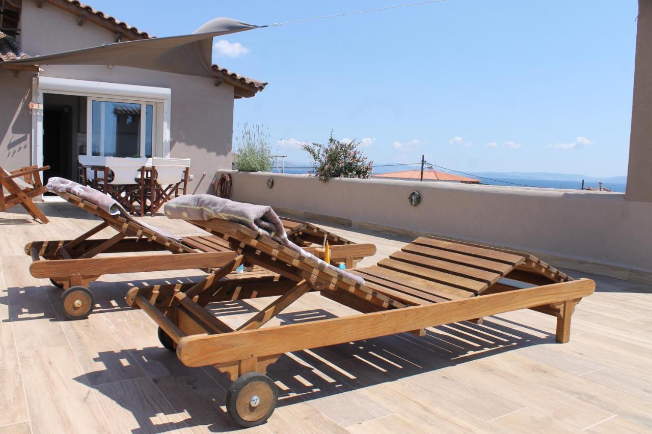 Sea View Apartment 15 Min From Athens Airport Néa Mákri Екстериор снимка