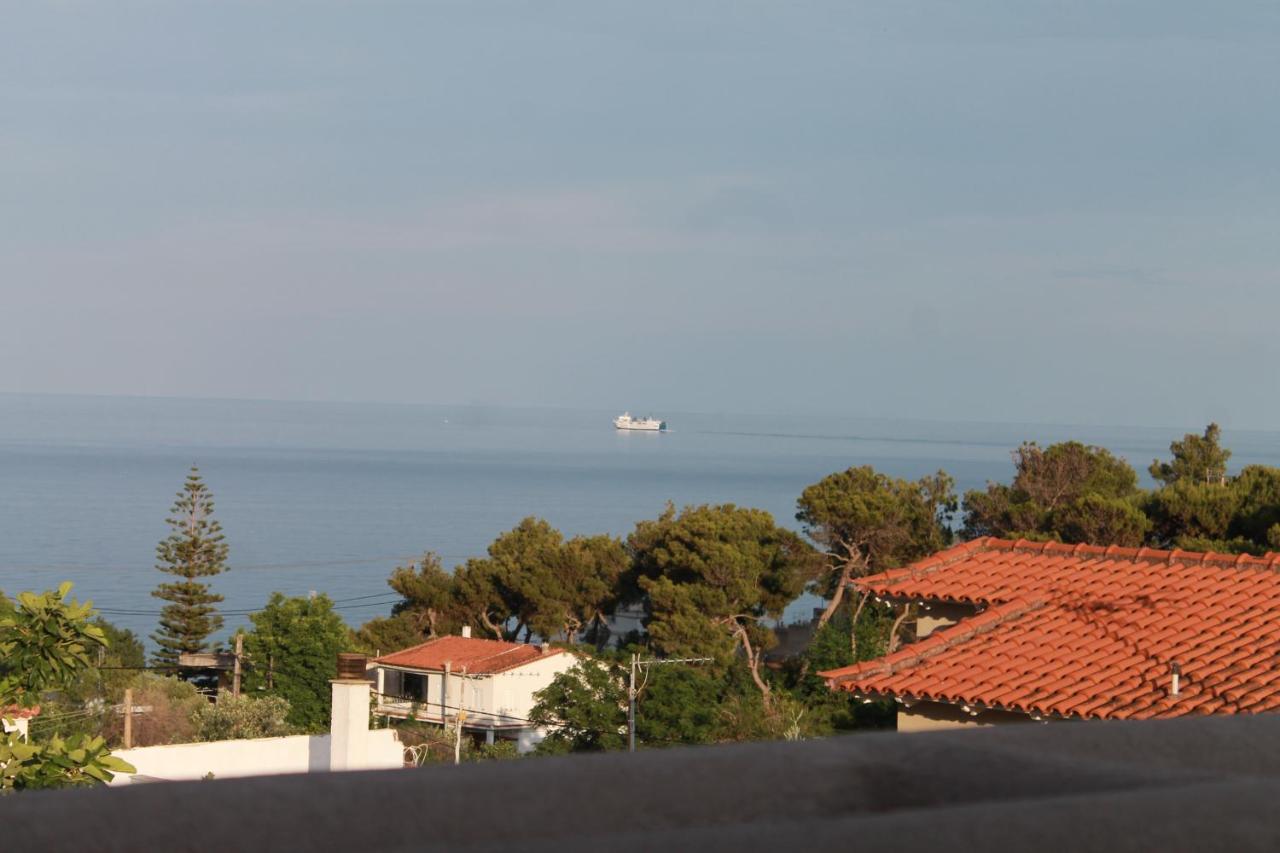 Sea View Apartment 15 Min From Athens Airport Néa Mákri Екстериор снимка