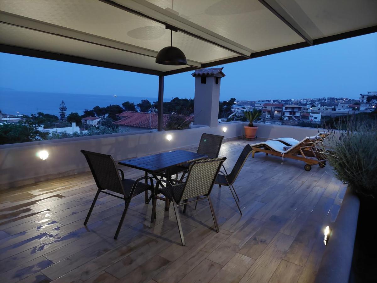 Sea View Apartment 15 Min From Athens Airport Néa Mákri Екстериор снимка